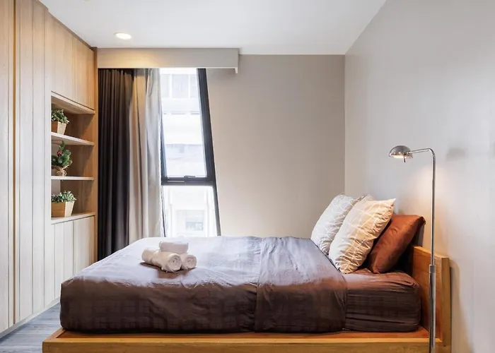 Asoke Bts Gympool Netflix 40sq 1living1bed Bathtub Lejlighed
