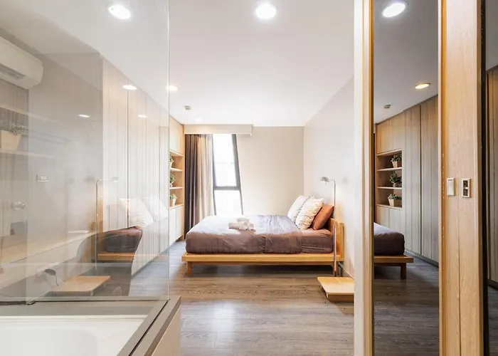 Lejlighed Asoke Bts Gympool Netflix 40sq 1living1bed Bathtub